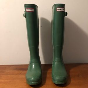 Hunter rain boots